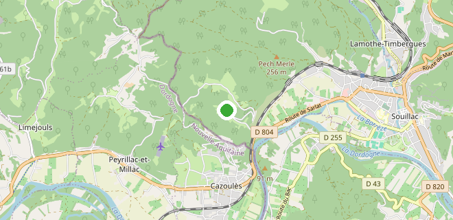Location on the map