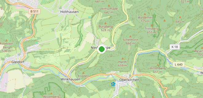 Location on the map