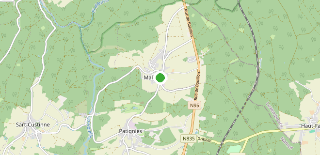 Location on the map