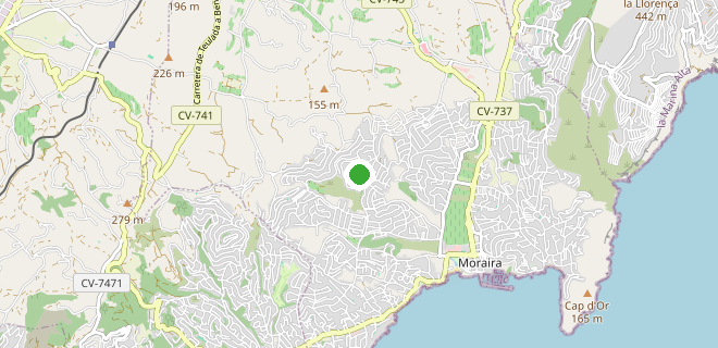 Location on the map