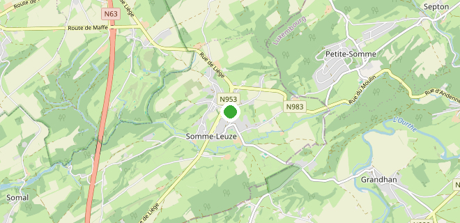 Location on the map