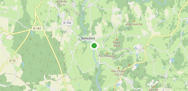 Location on the map