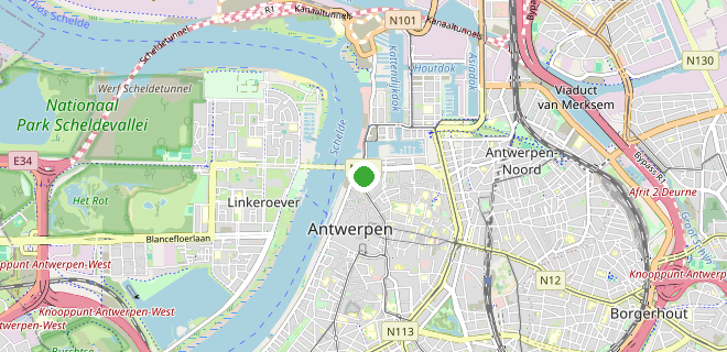 Location on the map