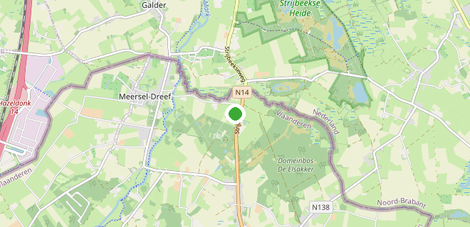 Location on the map