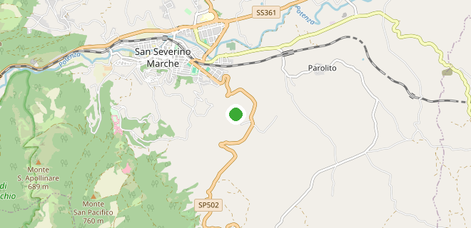Location on the map