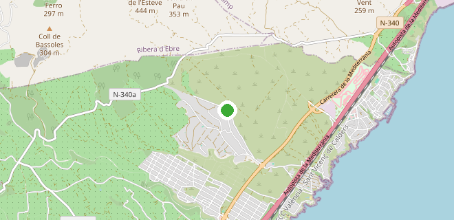 Location on the map