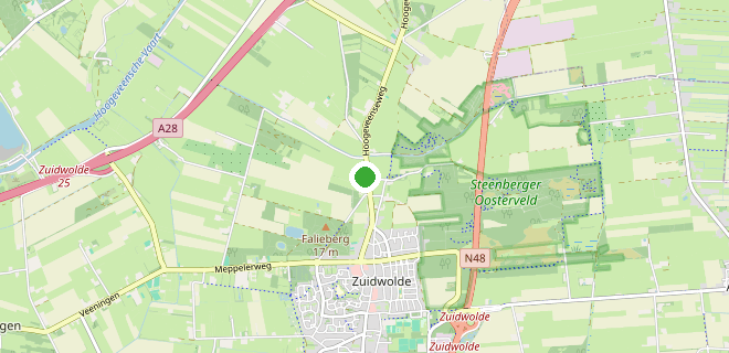Location on the map