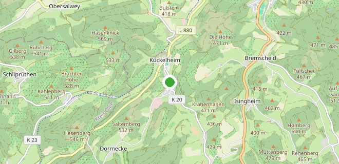 Location on the map