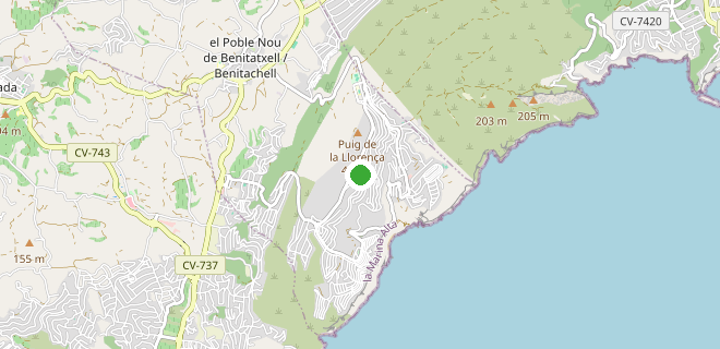 Location on the map
