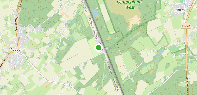 Location on the map