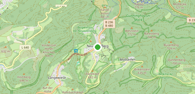 Location on the map