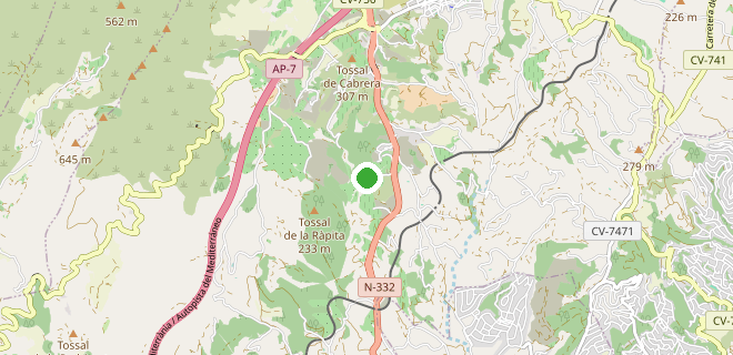 Location on the map
