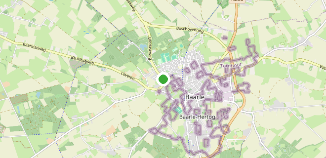 Location on the map