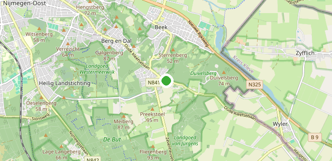 Location on the map