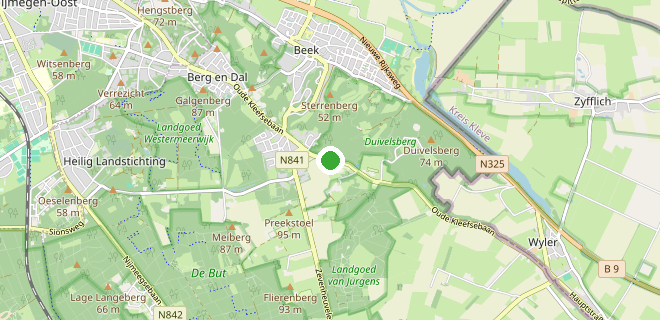 Location on the map