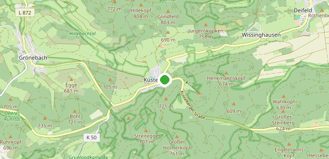 Location on the map