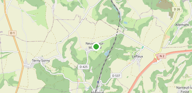 Location on the map