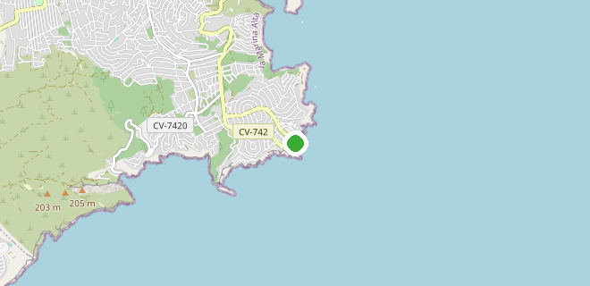 Location on the map