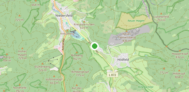 Location on the map