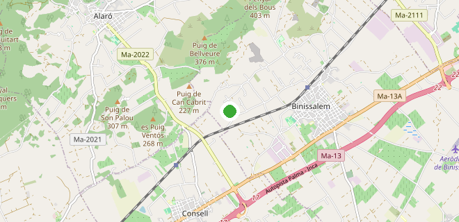 Location on the map
